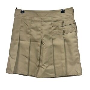 French Toast Girls Khaki Pleated Skort‎ School Uniform Size 10